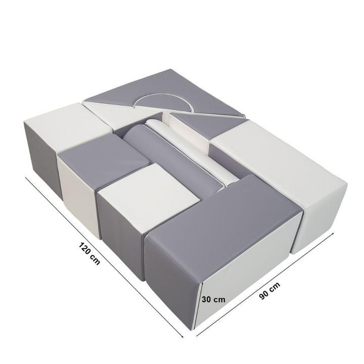 Maxi Castle Block Sets - Lilac & White