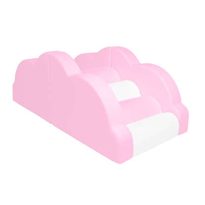 Cloud Climber - Pastel Pink And White